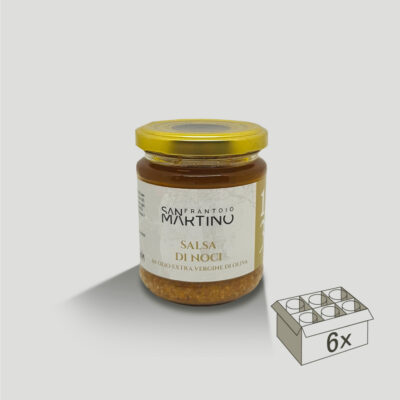 Vasetto da 180gr di Salsa di Noci